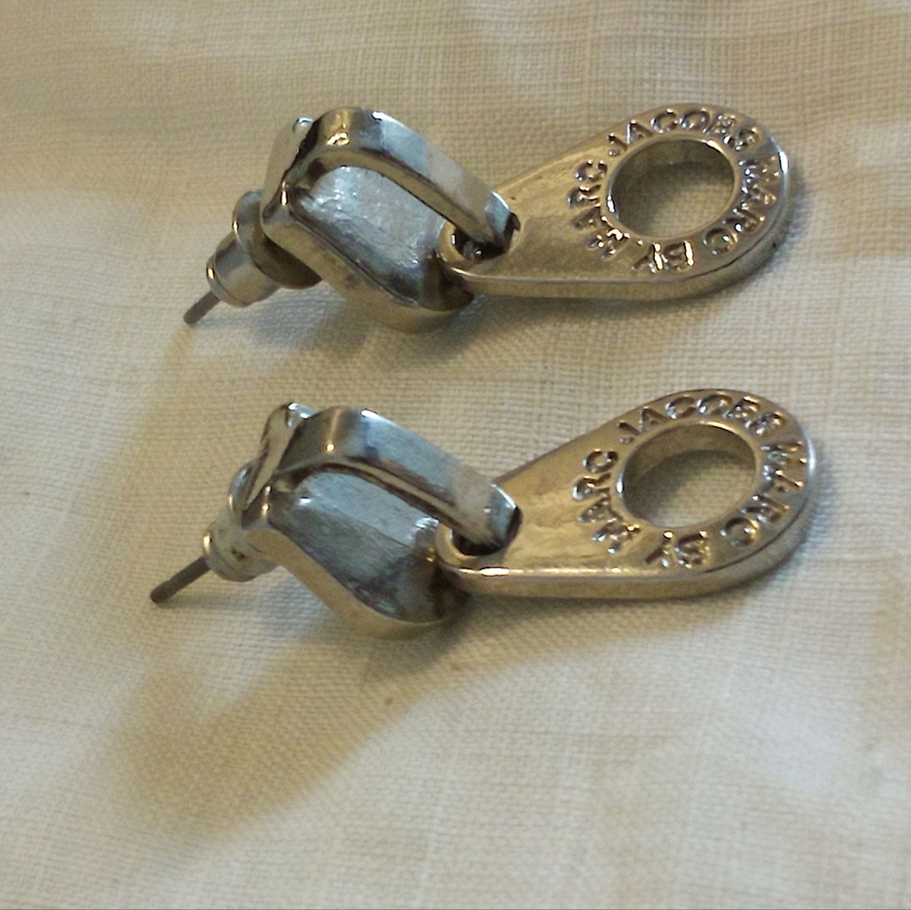 Marc By Marc Jacobs Silver Earrings - Picture 4 of 7
